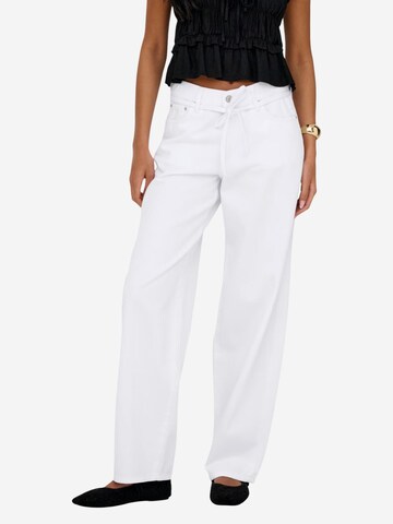 regular Jeans 'ONLGIANNA' di ONLY in bianco