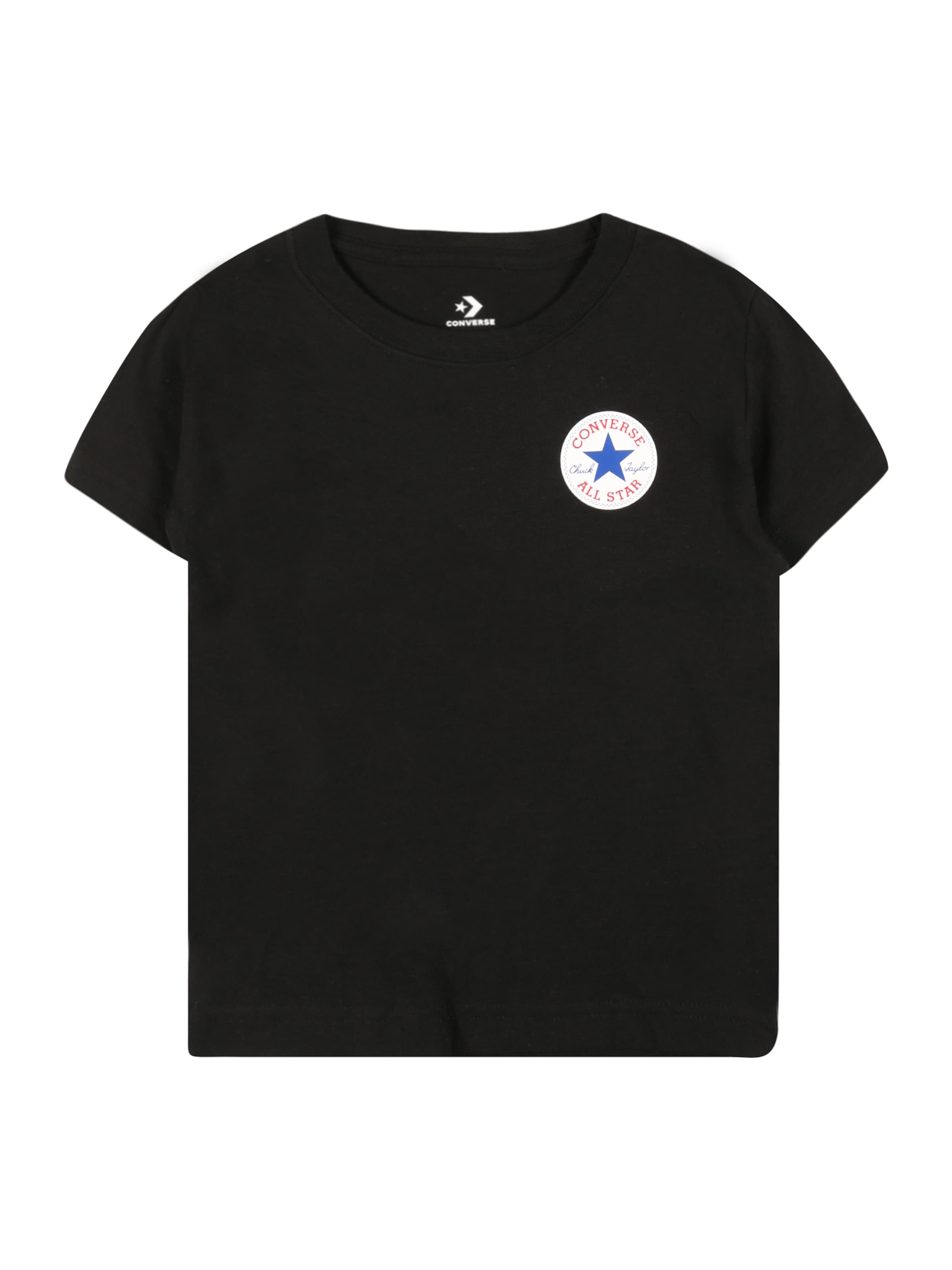 T-Shirt CONVERSE en noir : devant
