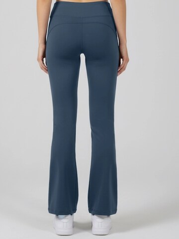 La V Flared Sportbroek 'Noa' in Grijs
