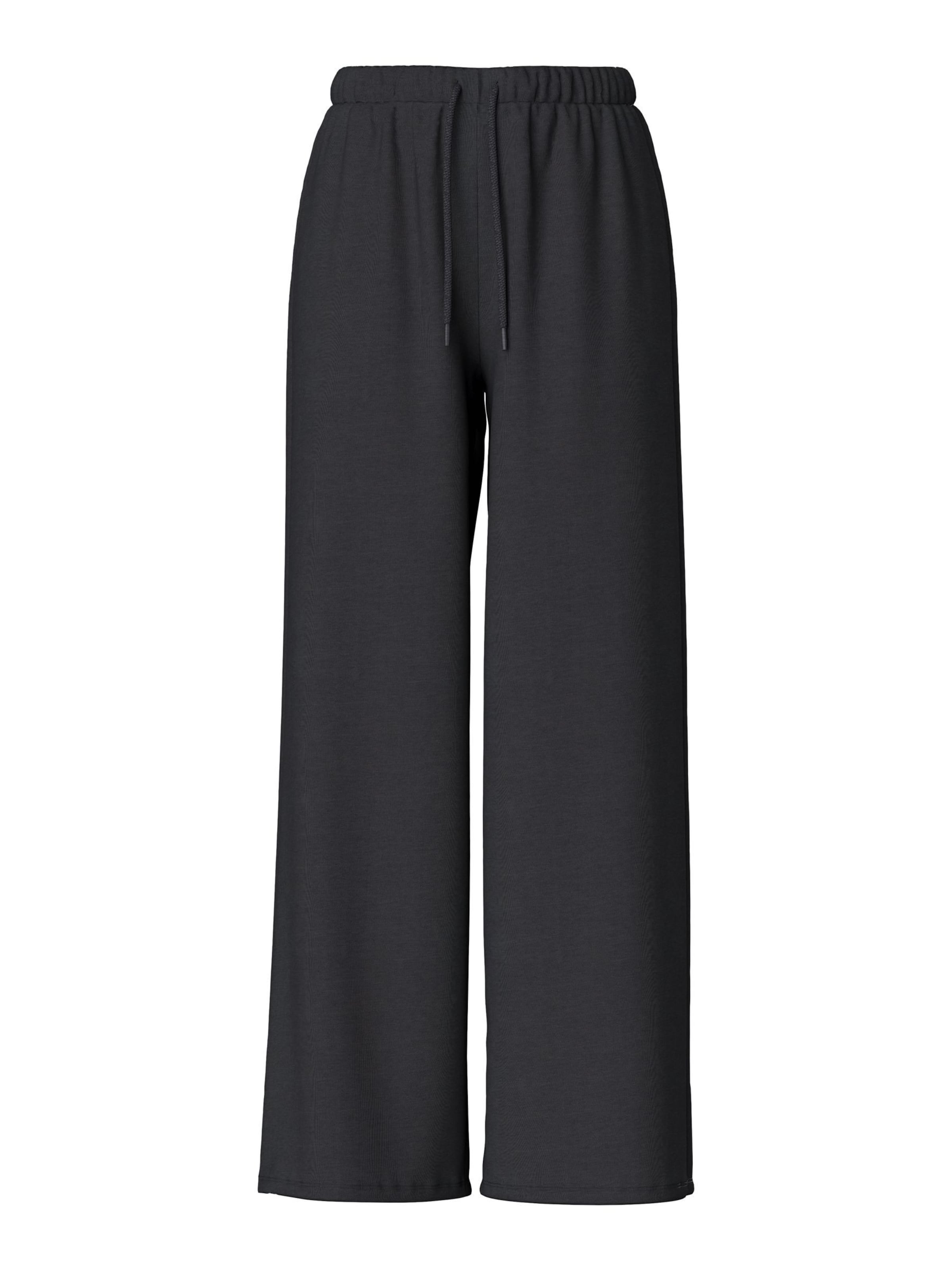 Pantalon 'PCChilli' PIECES en noir : devant