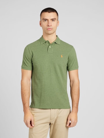 Tricou de la Polo Ralph Lauren pe verde: față