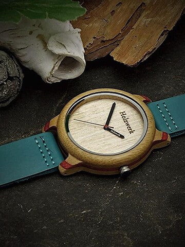 Holzwerk - Reloj analógico 'ELSTRA' en azul