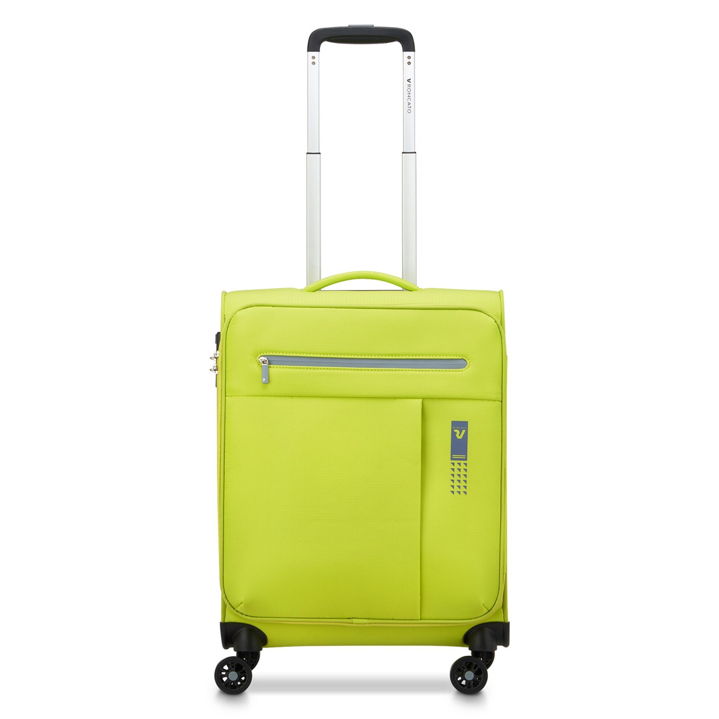 Roncato Trolley 'Lite Neon' in Grün: Vorderseite