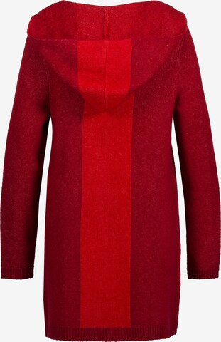 Ulla Popken Knit Cardigan in Red