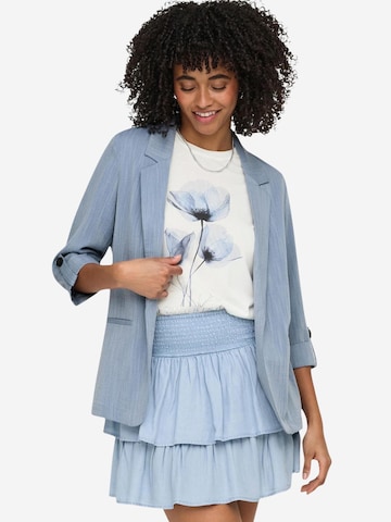 Blazer 'Onlmarsa ¾ Wvn Noos 15308084' di ONLY in blu: frontale