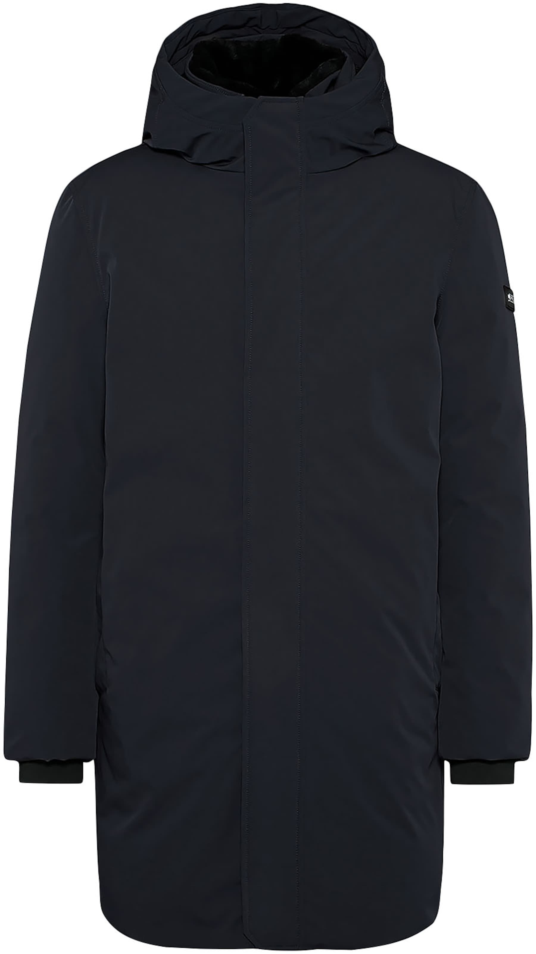 CINQUE Winter Parka in Blue: front