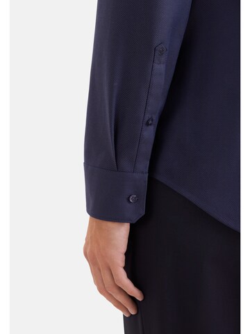 SEIDENSTICKER Slim fit Zakelijk overhemd in Blauw