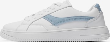 Baskets basses Bianco en bleu : devant