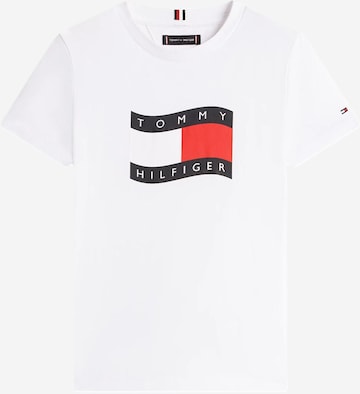 Maglietta di Tommy Hilfiger Kids in bianco: frontale
