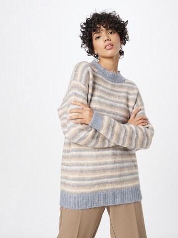Lollys Laundry Sweater 'Silas' in Blue: front
