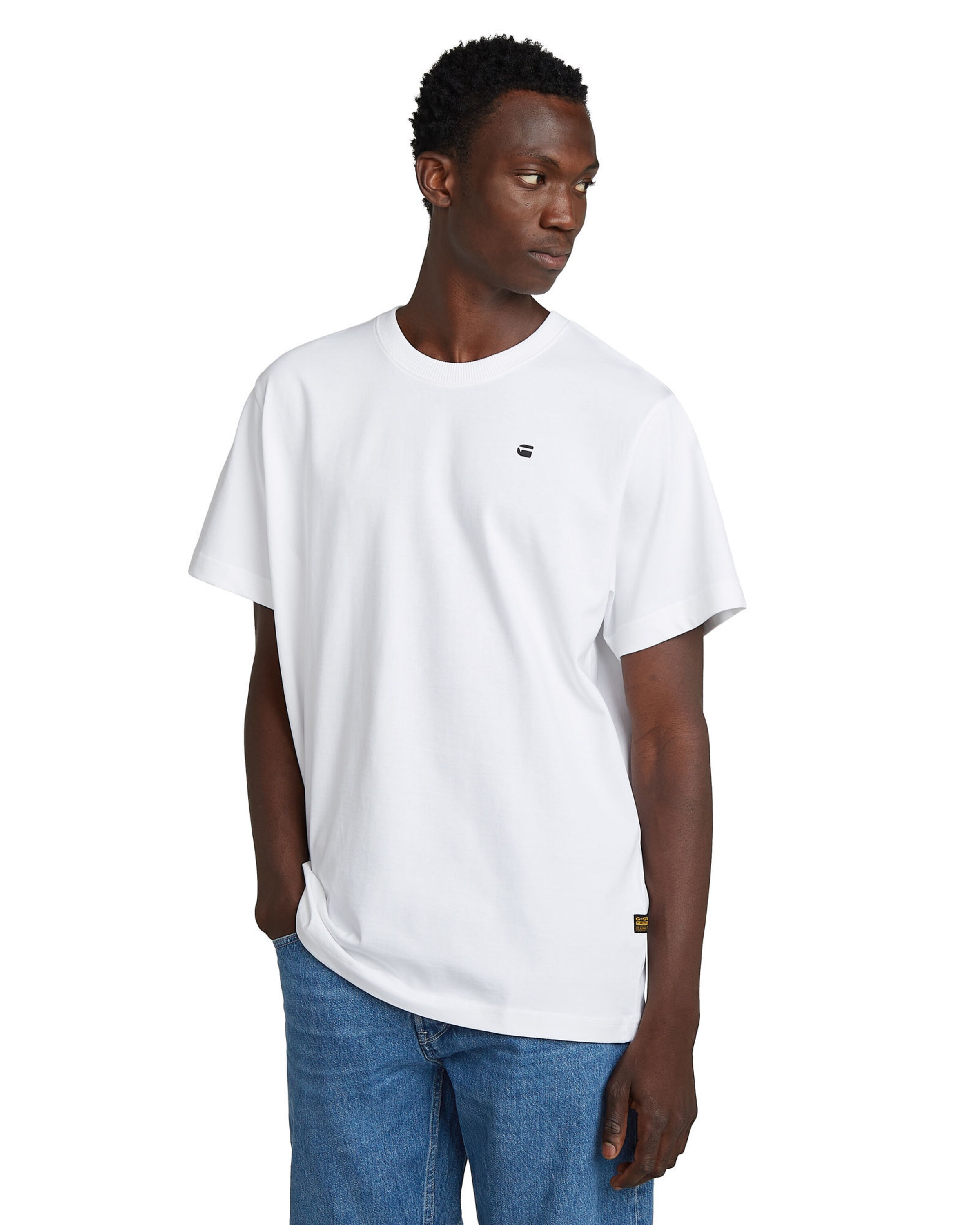 T-Shirt G-STAR en blanc
