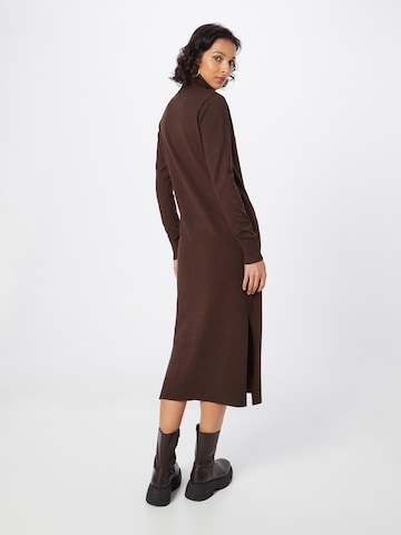 SAINT TROPEZ Knitted dress 'Mila' in Brown