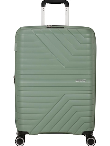 American Tourister Wózek 'FLYTWIST SPINNER 67/24 TSA EXP' w kolorze zielony: przód