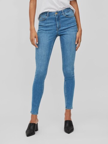 VILA Skinny Jeans in Blauw: voorkant