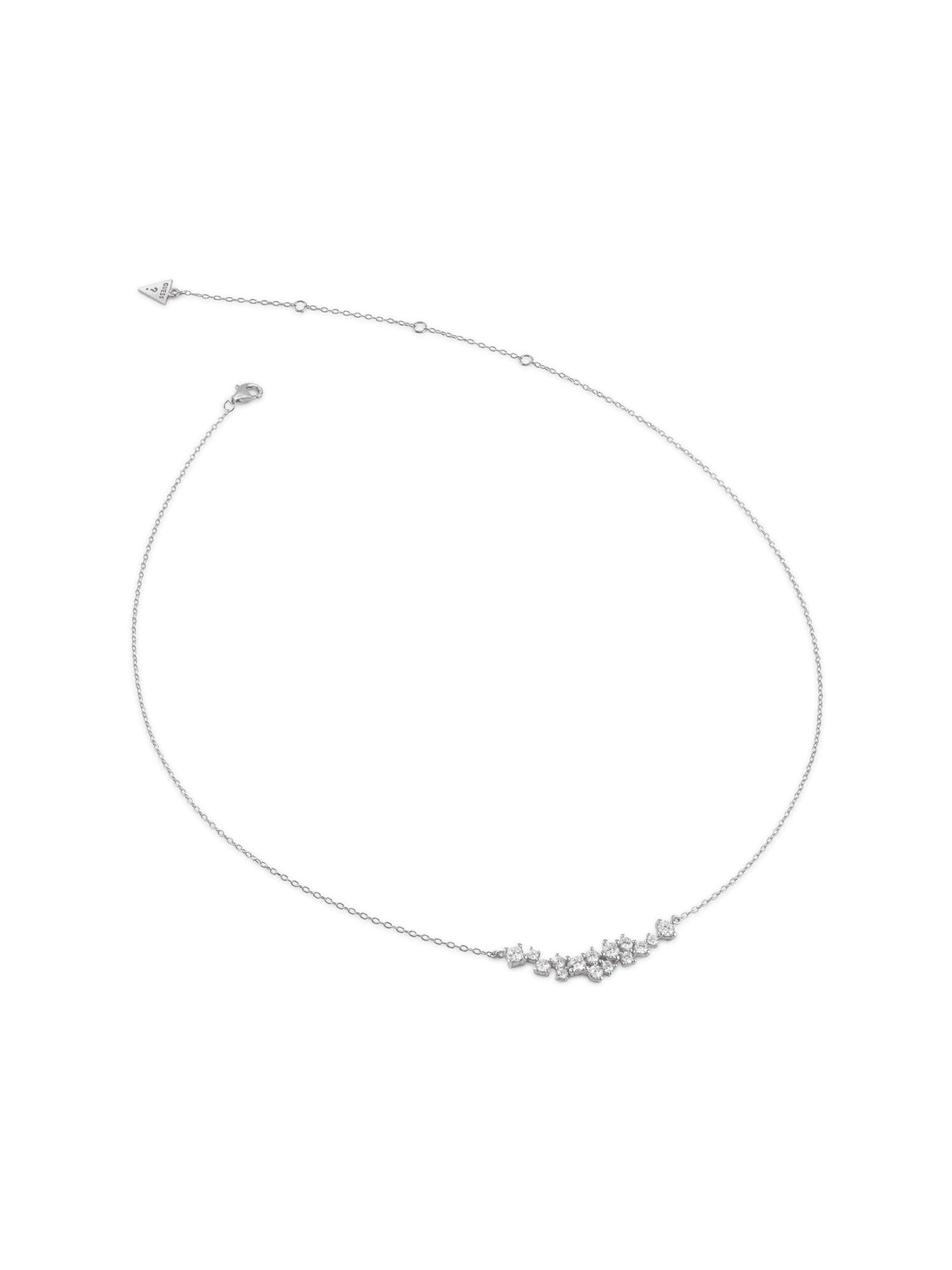 GUESS Kette 'Jardin' in Silber: Vorderseite