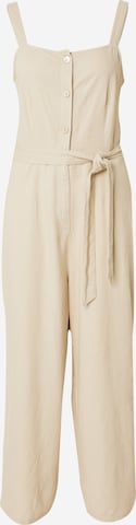 ONLY - Jumpsuit 'CARO' en beige: frente