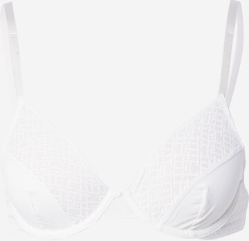 Triangle Soutien-gorge Tommy Hilfiger Underwear en blanc : devant