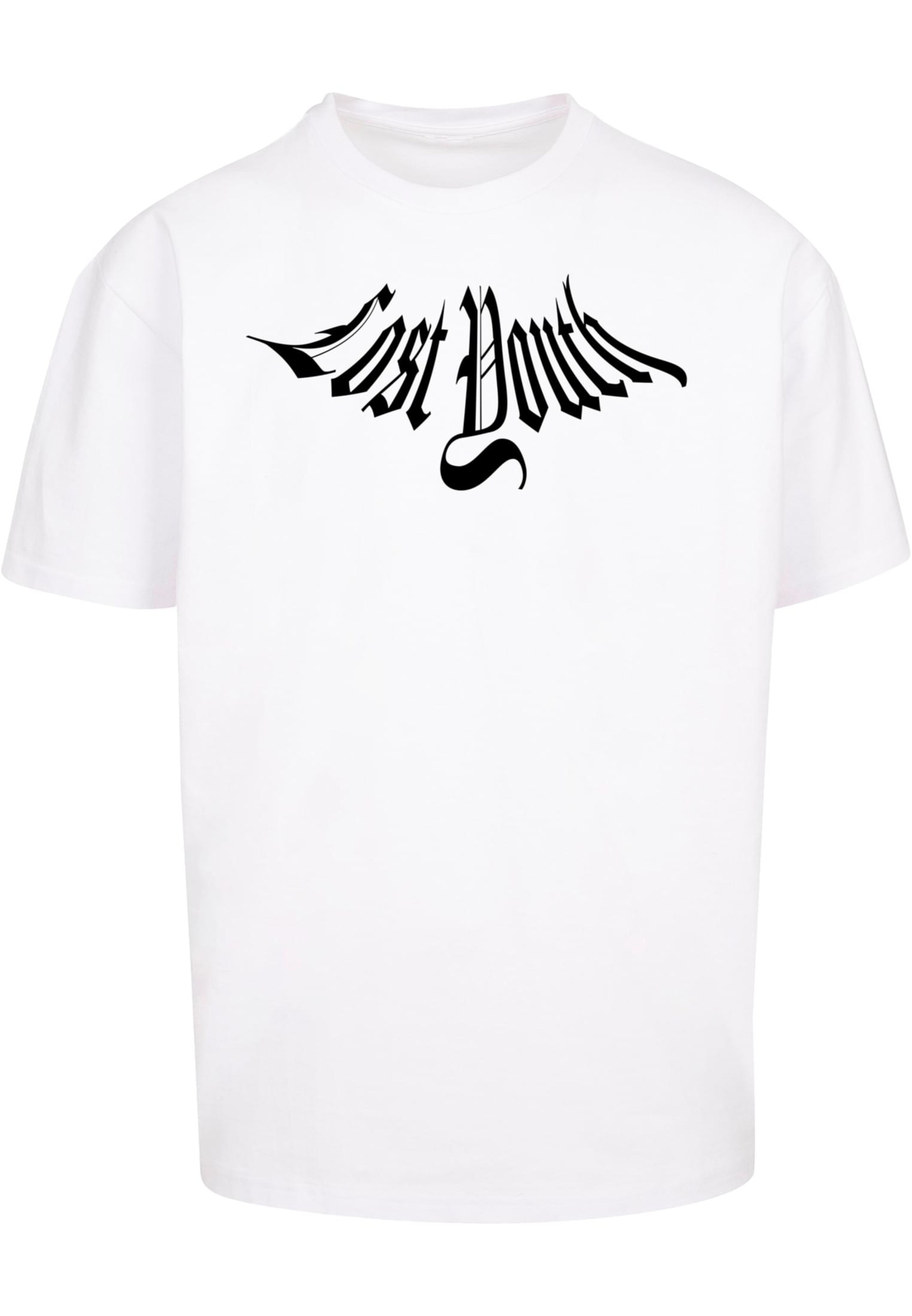 Lost Youth Тениска 'Classic V.3' в бяло: отпред