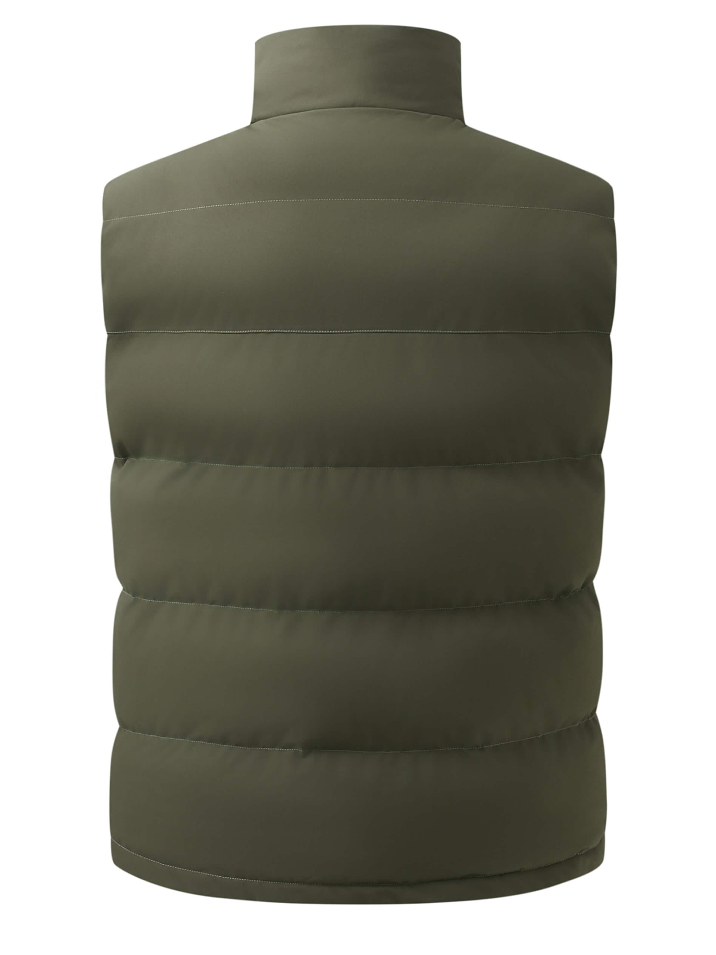 ALLTHEMEN Vest 'Wärmetrage' in Green