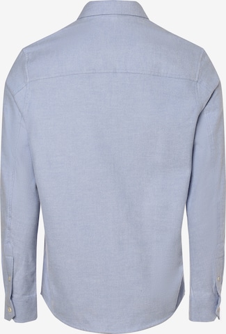 DRYKORN Regular fit Button Up Shirt ' Liet ' in Blue