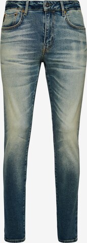 Superdry Slimfit Jeans in Blauw: voorkant