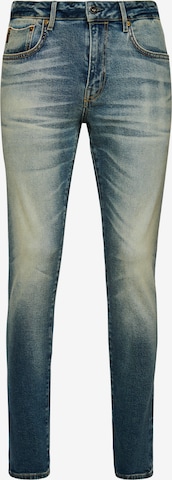 Superdry Slimfit Jeans in Blauw: voorkant