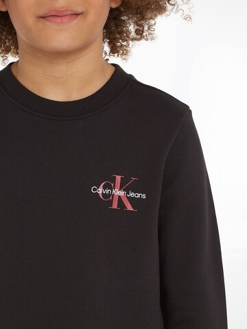 Calvin Klein Jeans Mikina – černá