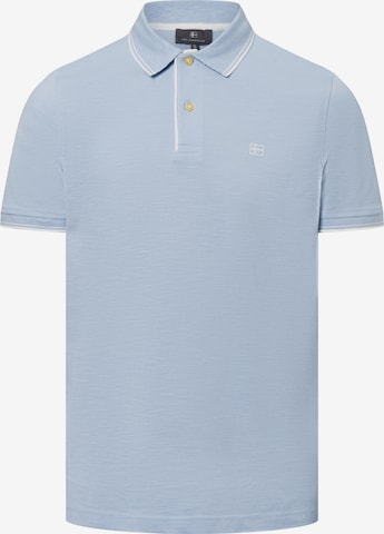 Nils Sundström Poloshirt in Blau: Vorderseite