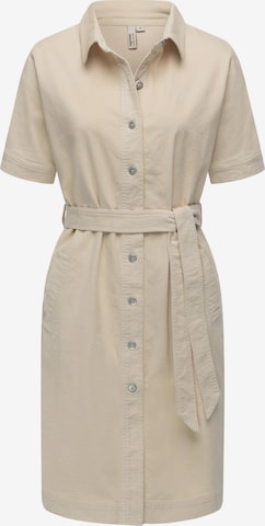 Ragwear Shirt dress 'Rozyna' in Beige: front