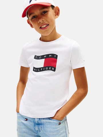 Tommy Hilfiger Kids Koszulka w kolorze biały: przód