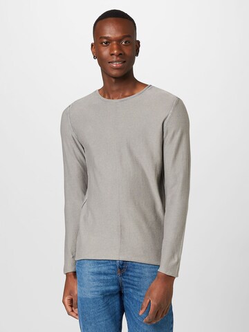 REPLAY - Pullover em cinzento: frente