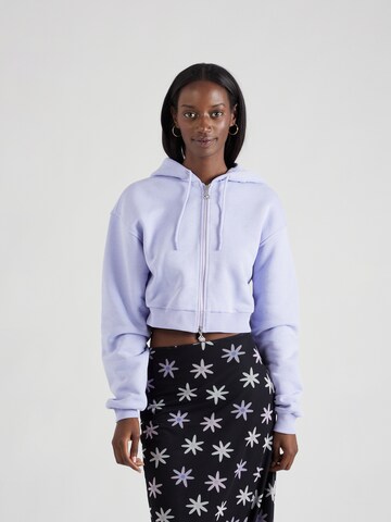 Veste de survêtement 'Spontaneous' florence by mills exclusive for ABOUT YOU en violet : devant