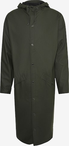 Cappotto di mezza stagione di RAINS in verde: frontale