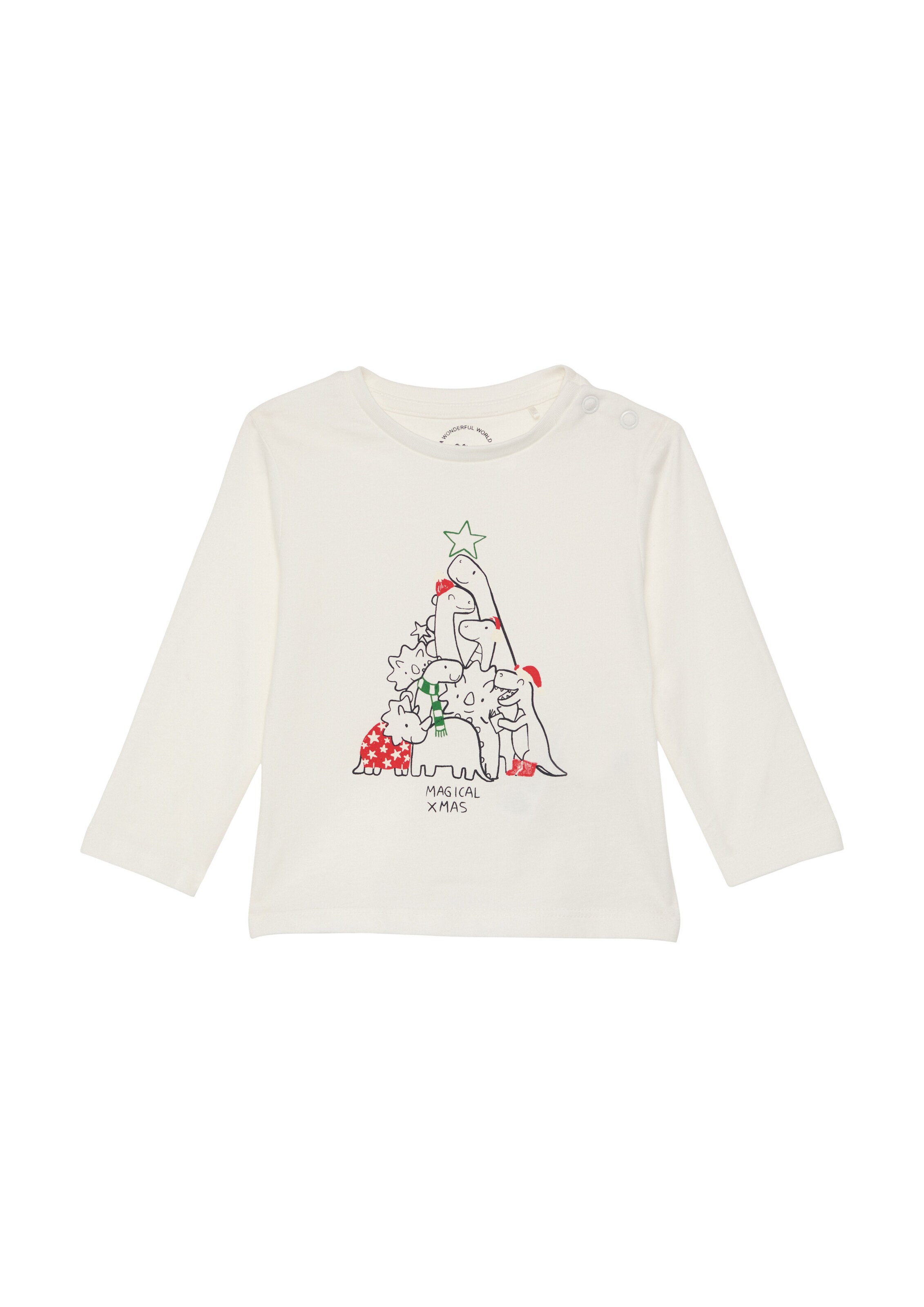 T-Shirt s.Oliver en beige : devant