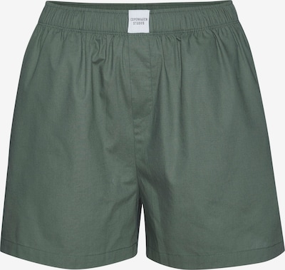 Pižaminės kelnės iš Copenhagen Studios, spalva – tamsiai žalia, Prekių apžvalga