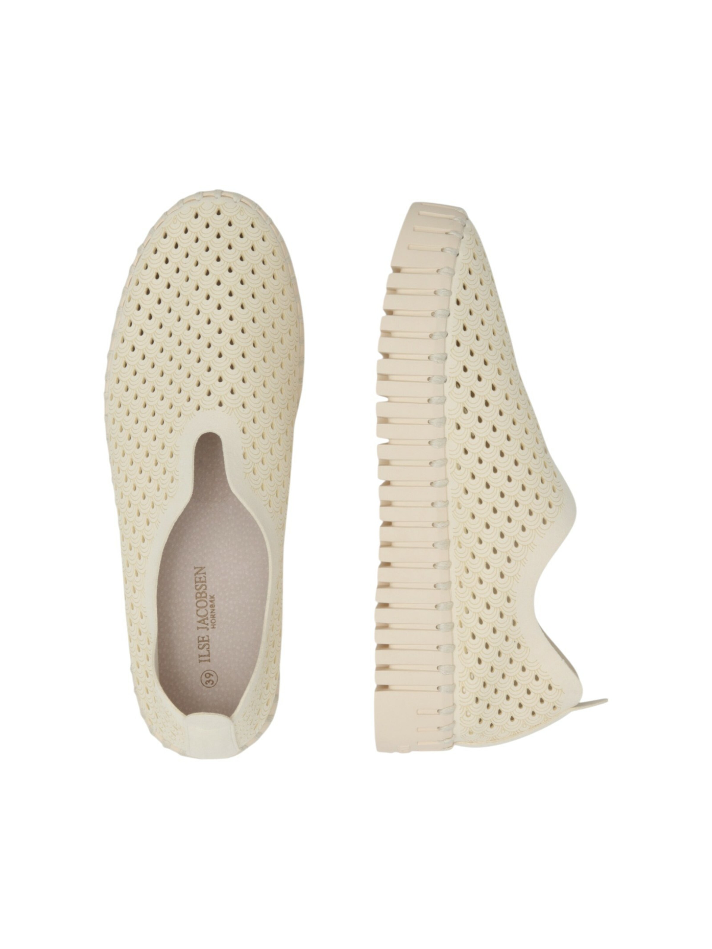 ILSE JACOBSEN Slip On 'Tulip' i beige