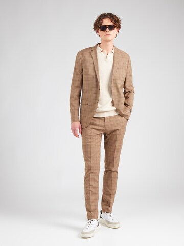 SELECTED HOMME - Ajuste regular Jersey 'SLHMattis' en beige