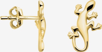 Sofia Milani Ohrringe 'Lizard' in Gold: Vorderseite