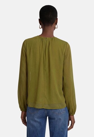 zero Bluse in Braun