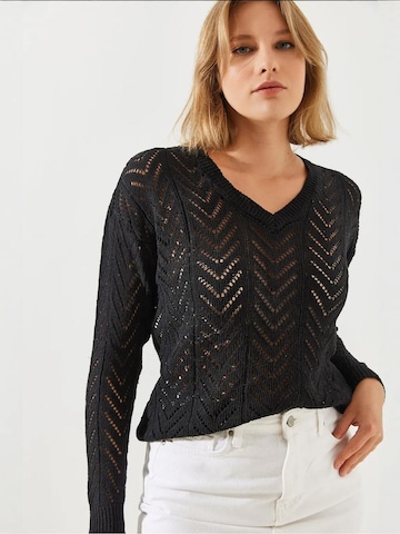 Pull-over Bianco Lucci en noir