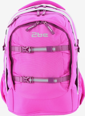 2be Rucksack in Pink: Vorderseite