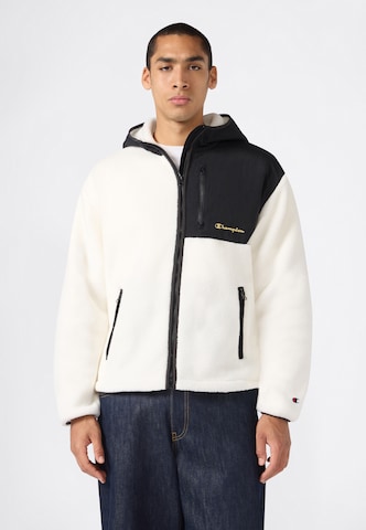Champion - Chaqueta polar en amarillo: frente