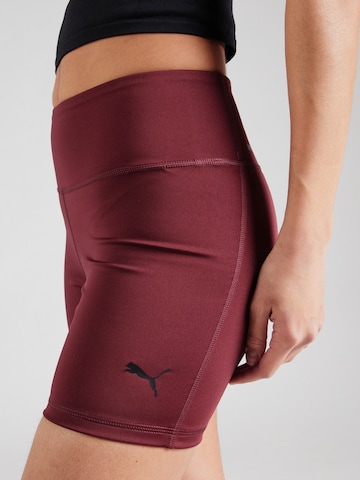 PUMA Skinny Sportnadrágok 'TAD Essential' - piros