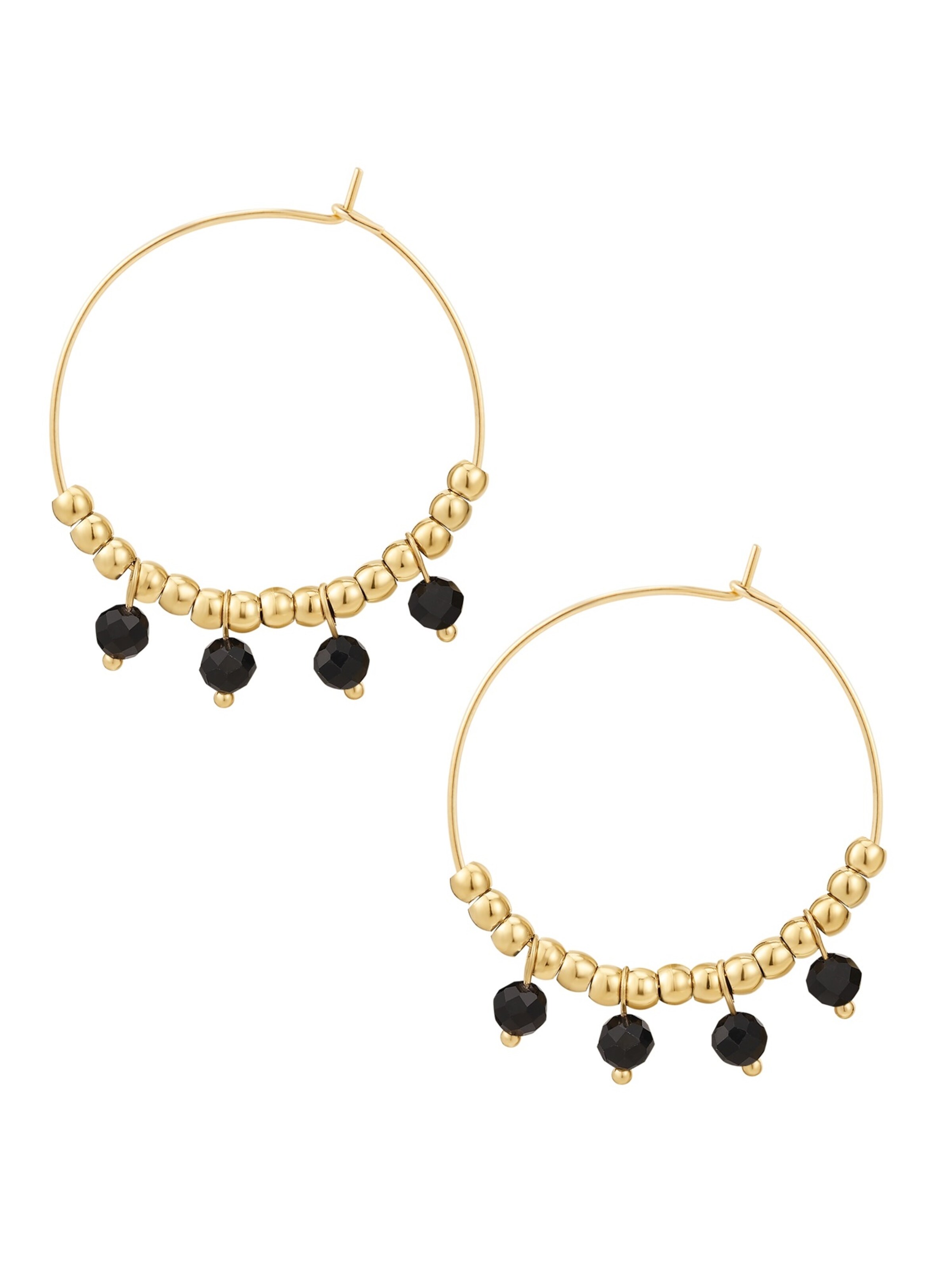 Orecchini di Eastside in oro: frontale