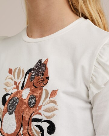 WE Fashion Футболка в Белый