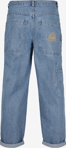 SOUTHPOLE Loosefit Jeans in Blau