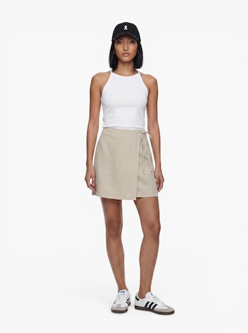 Fustă 'SLFHAZEL' de la SELECTED FEMME pe bej