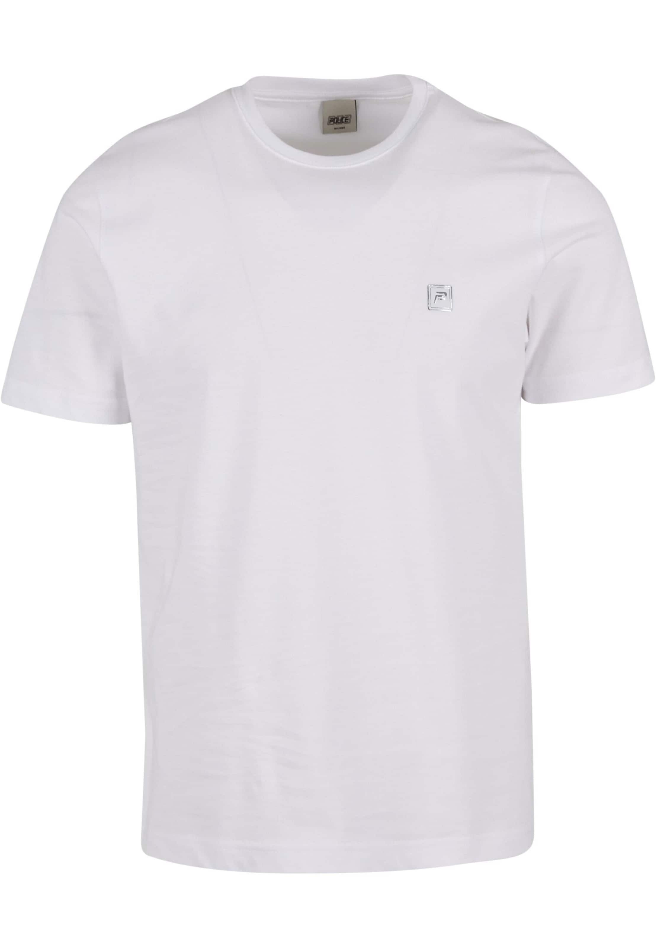 883Police Tričko 'Vitron' – bílá: přední strana
