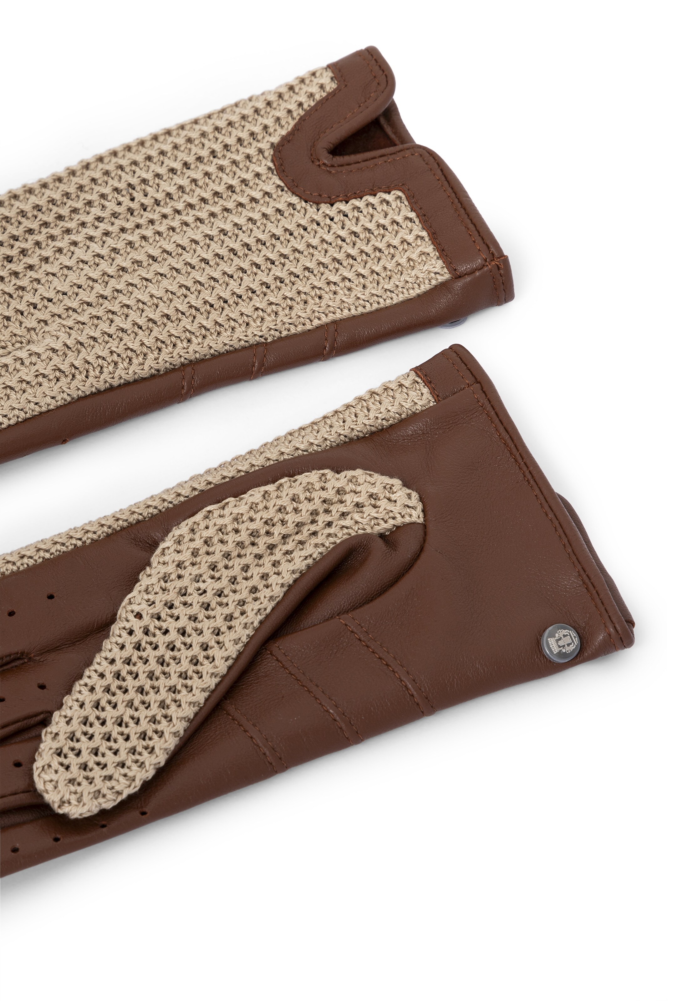 Roeckl Lederhandschuhe 'SANREMO TOUCH' in Braun