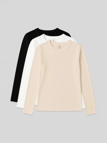 Tommy Life T-Shirts in Beige: Vorderseite